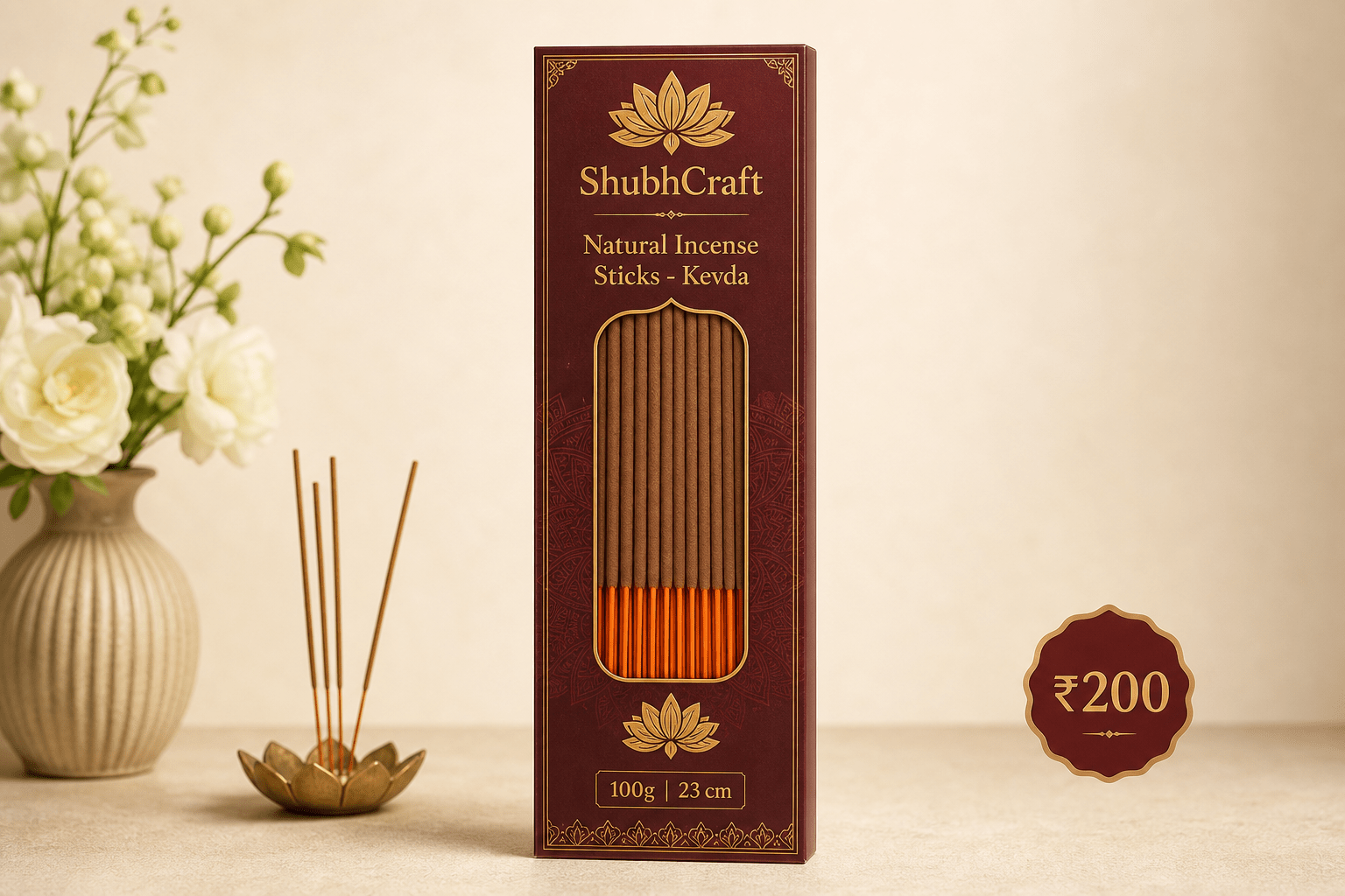 Natural Incense Sticks (Agarbatti) - Image 2