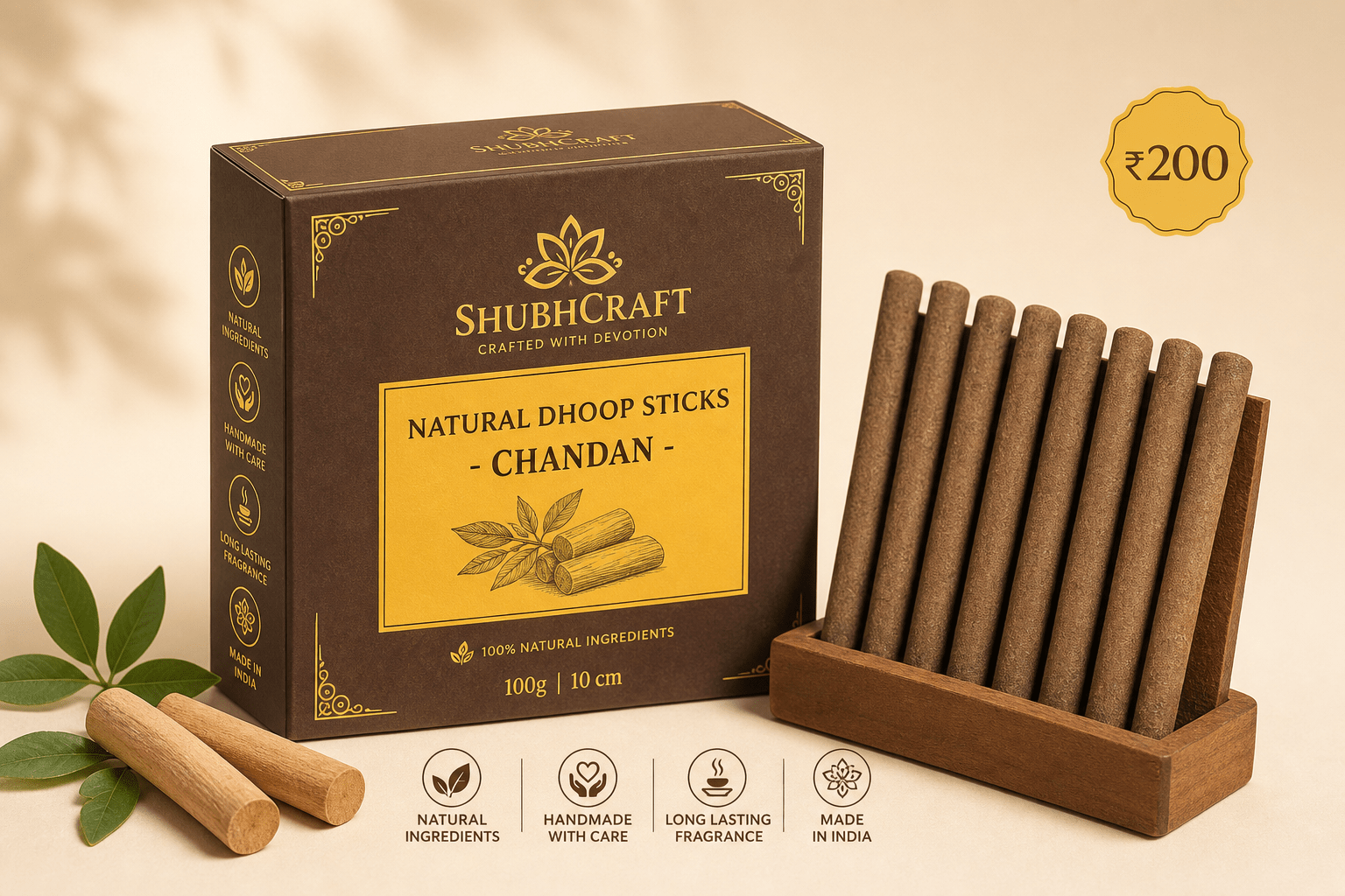 Natural Dhoop Sticks - Image 3