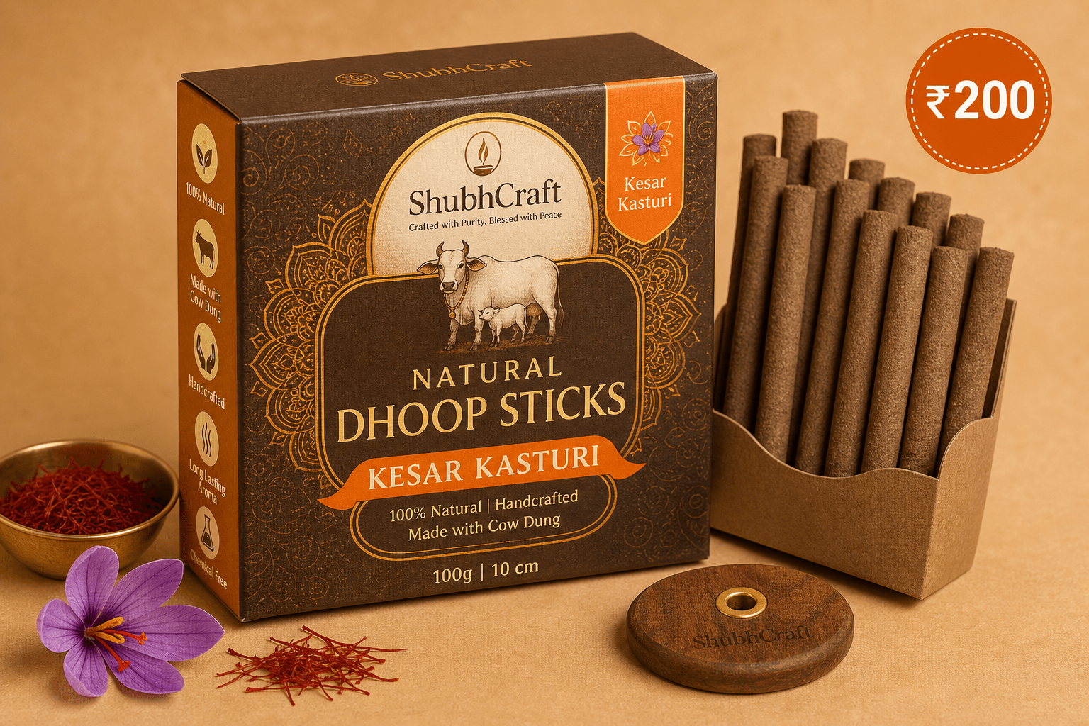 Natural Dhoop Sticks