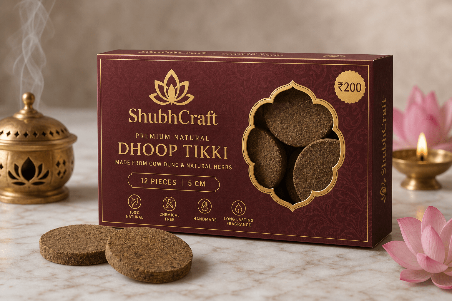Natural Dhoop Tikki