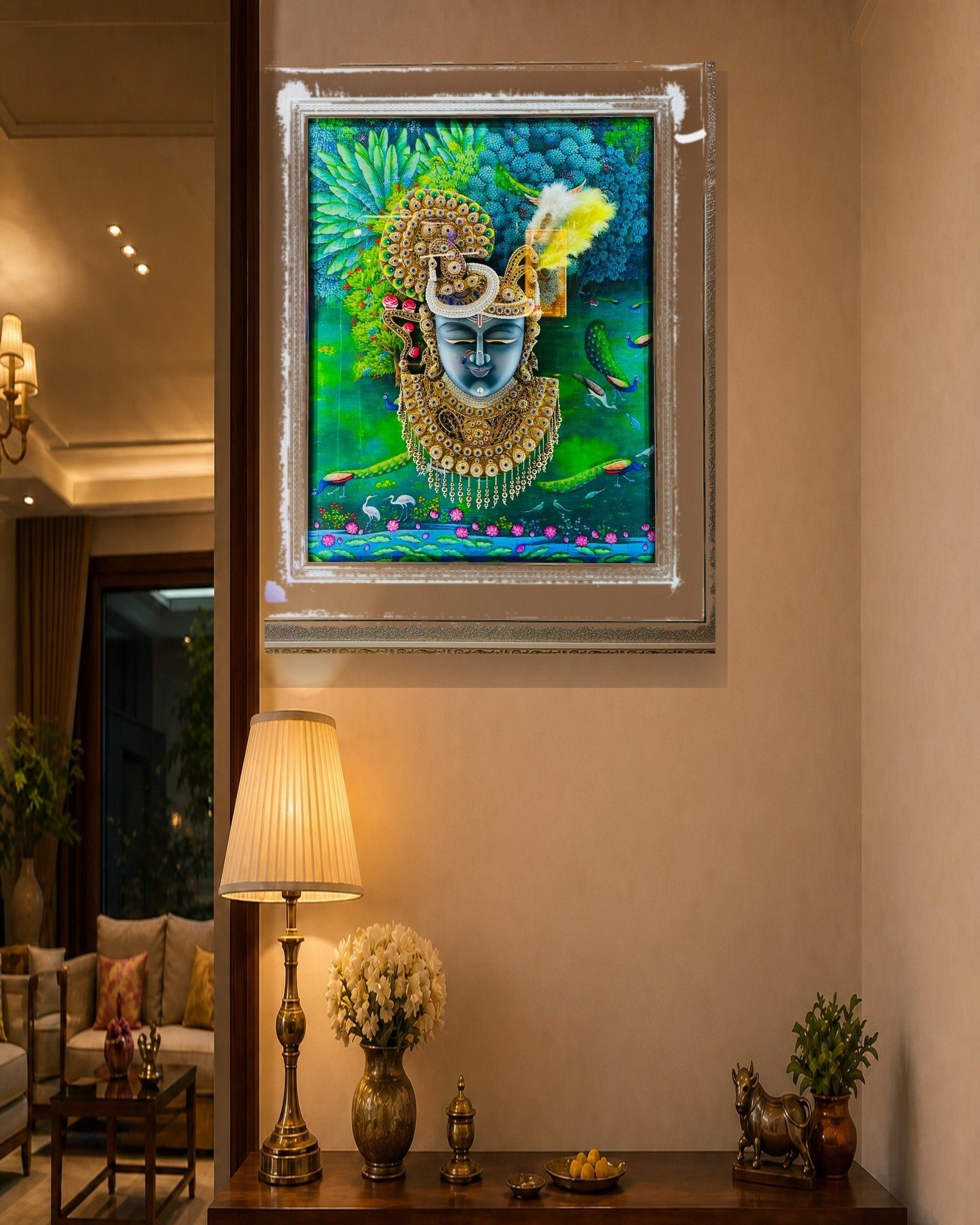 Divine Radiance — Ornate Gold Masterpiece - Image 2
