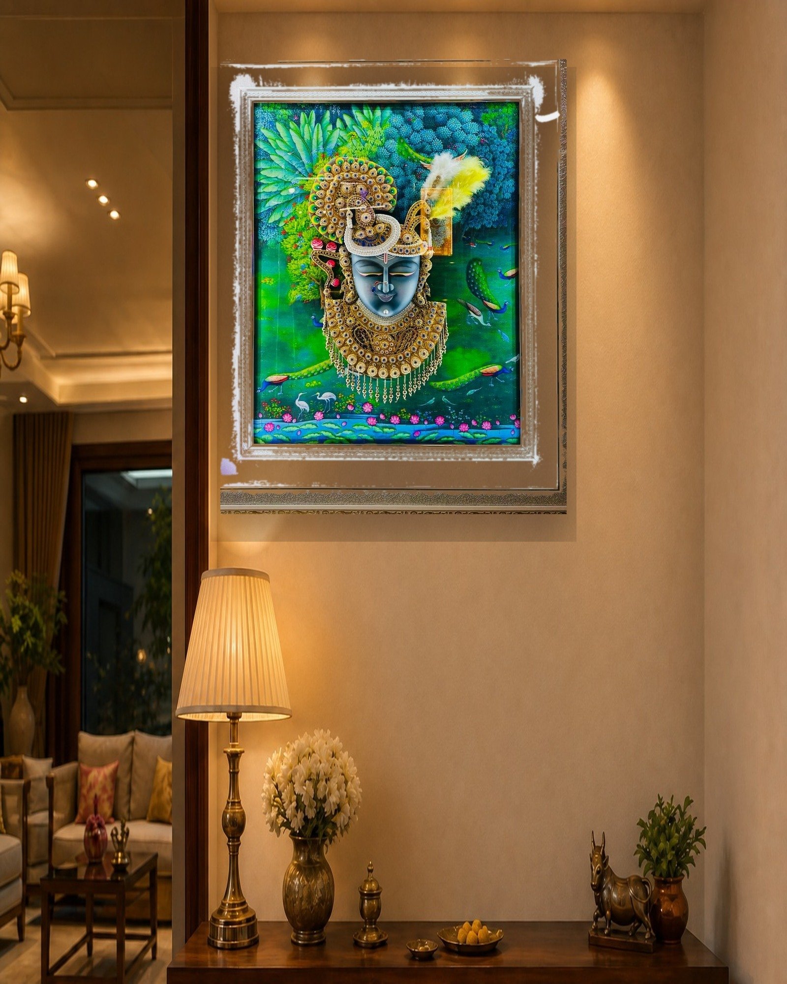 Divine Radiance — Ornate Gold Masterpiece - Image 3
