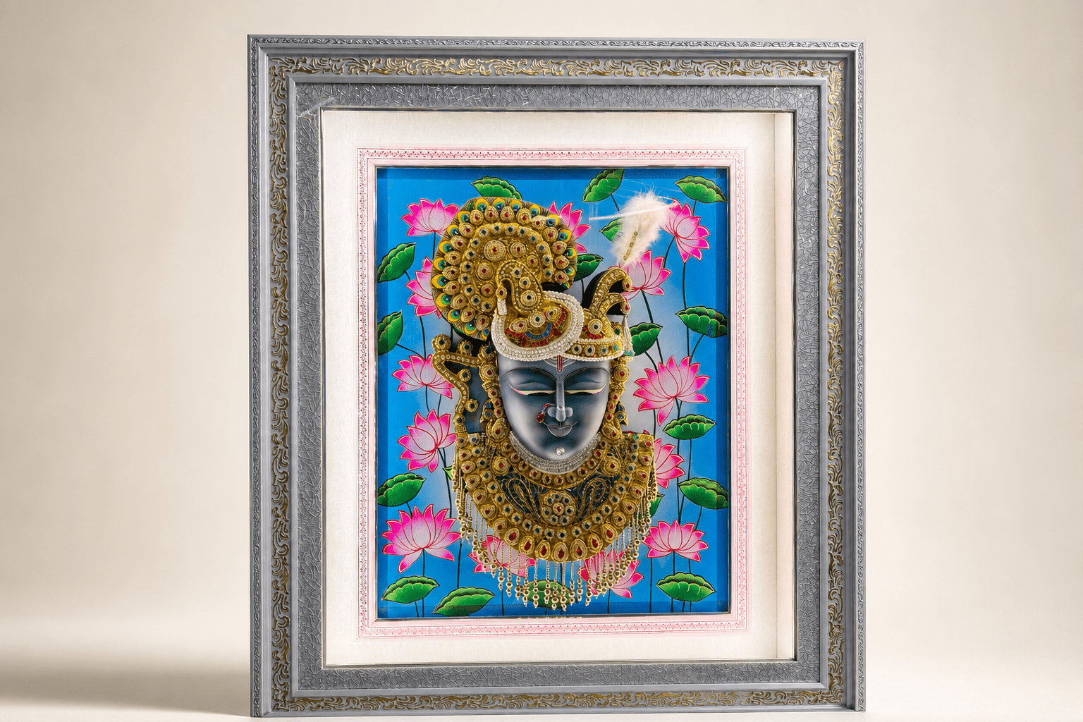 Royal Heritage — Shrinathji Lotus LED Frame