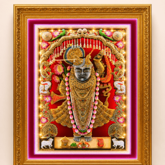 Shrinathji LED Embossed Frame
