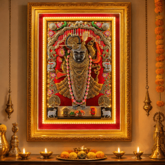 Shrinathji LED Embossed Frame
